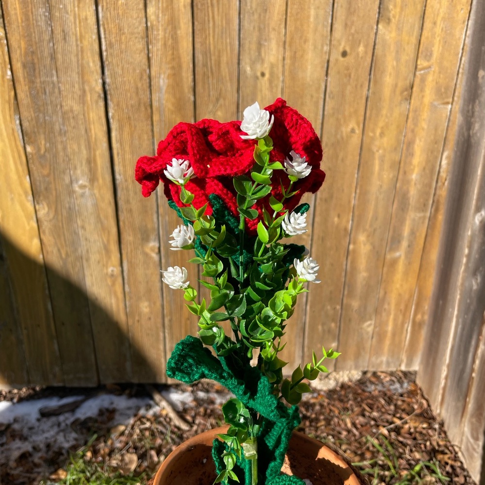 Crochet Roses - Picture 12 of 16